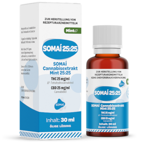 Bild Extrakt SOMAi Cannabisextrakt Mint 25:25