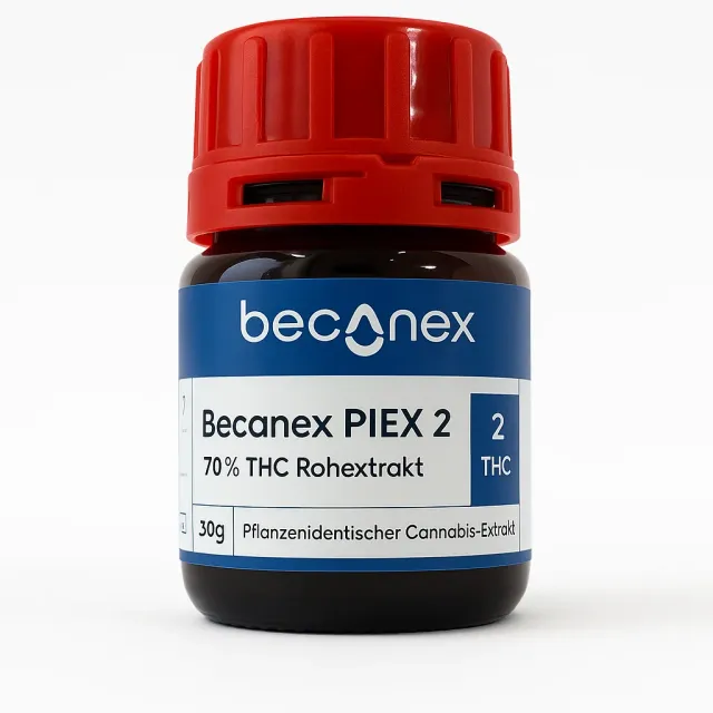 Bild Rosin Becanex PIEX 2 70% THC Rohextrakt
