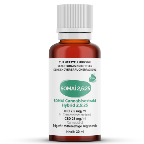 Bild Extrakt SOMAi Cannabisextrakt Hybrid 2,5:25
